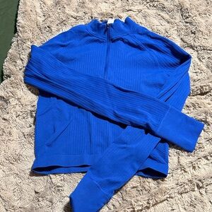 Women's Blue zip up